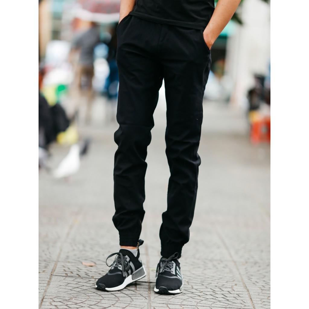 Quần Jogger nam Kaki Paint phong cách Hàn Quốc