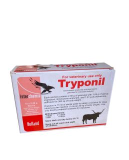 Tryponil điều trị kí sinh trùng đường máu trâu bò dê ngựa và chó thumbnail