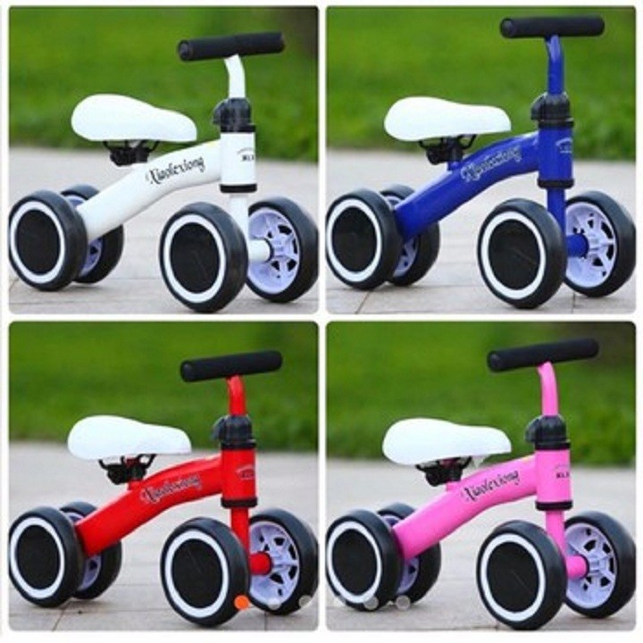 Xe chòi chân 4 bánh giúp bé giữ thăng bằng - xe tập đi- xe chòi chân 4 bánh tự cân bằng cho bé đồ chơi trẻ em xe tre em