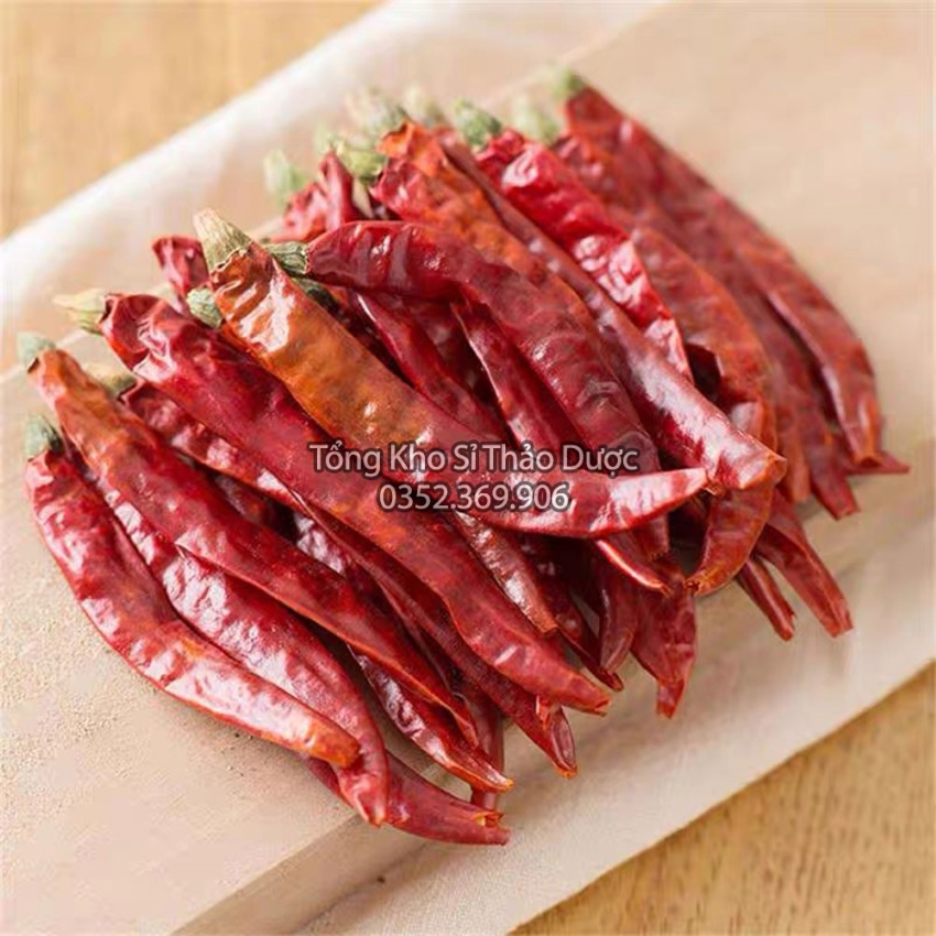 Ớt khô nguyên trái 1kg (nguyên liệu lẩu tứ xuyên, thơm, cay nồng)