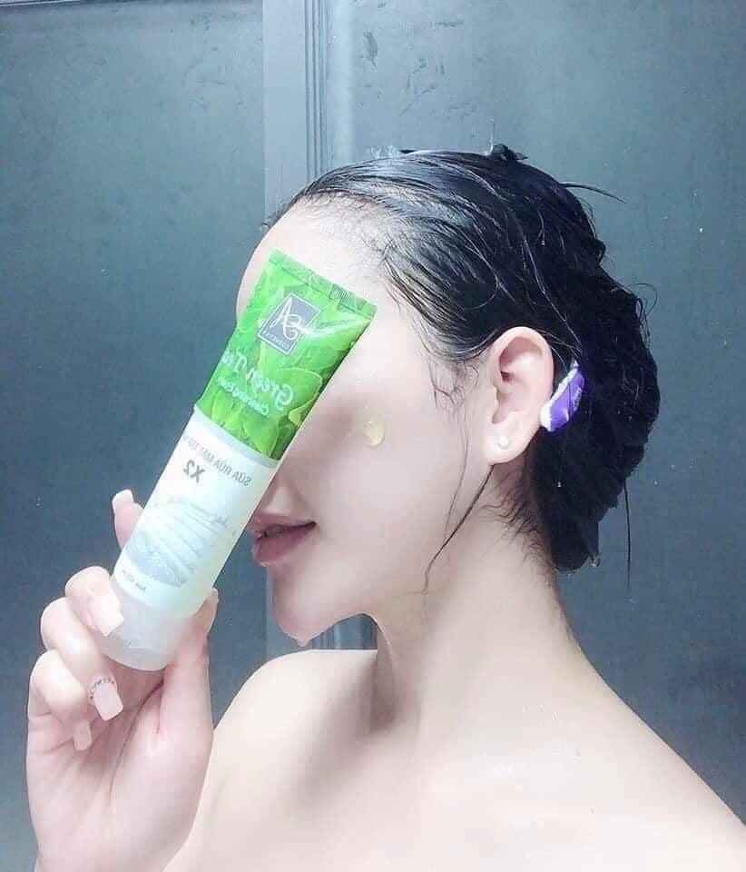 Sửa Rửa Mặt Trà Xanh X2 Acosmetics 125ml