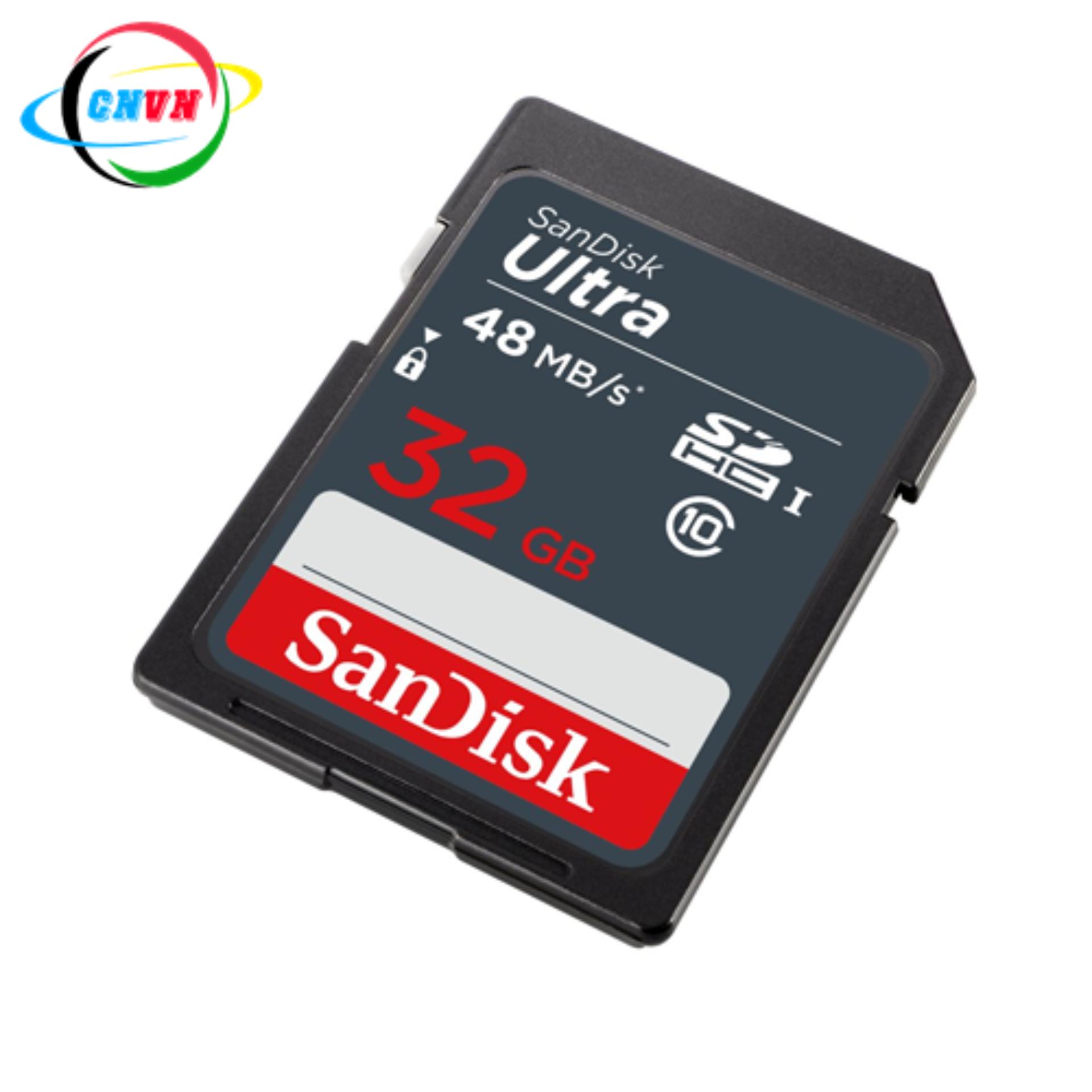 [HCM]Thẻ nhớ Micro SD SanDisk Ultra 32GB Class 10 (new 2018)