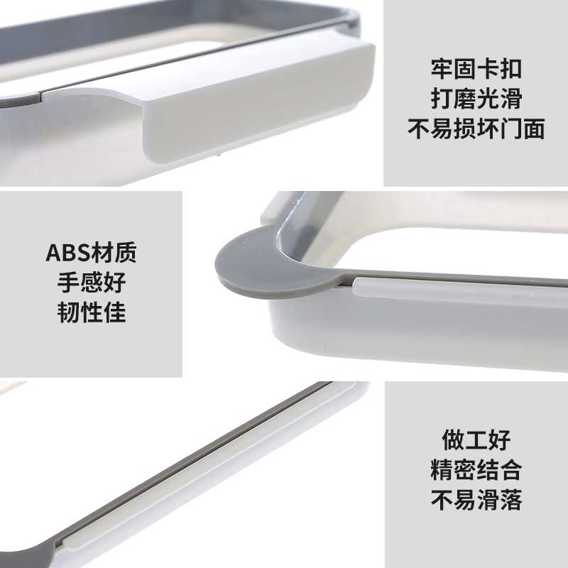 Can be wholesale Garbage bag bracket hook hanging garbage can hang garbage rack cabinet door back kitchen plastic bag hanger