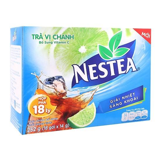 Trà Vị Chanh NESTEA 252g (18 gói x 14g)