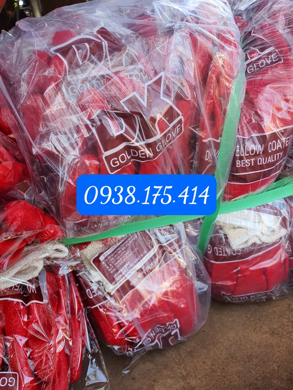 Găng tay phủ cao su 2 mặt Hàn Quốc