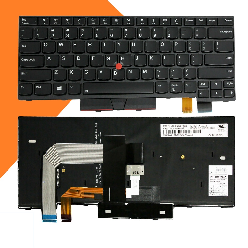 Bàn phím laptop lenovo thinkpad t480 t480s e480 e485 t480s l380 l480 l490