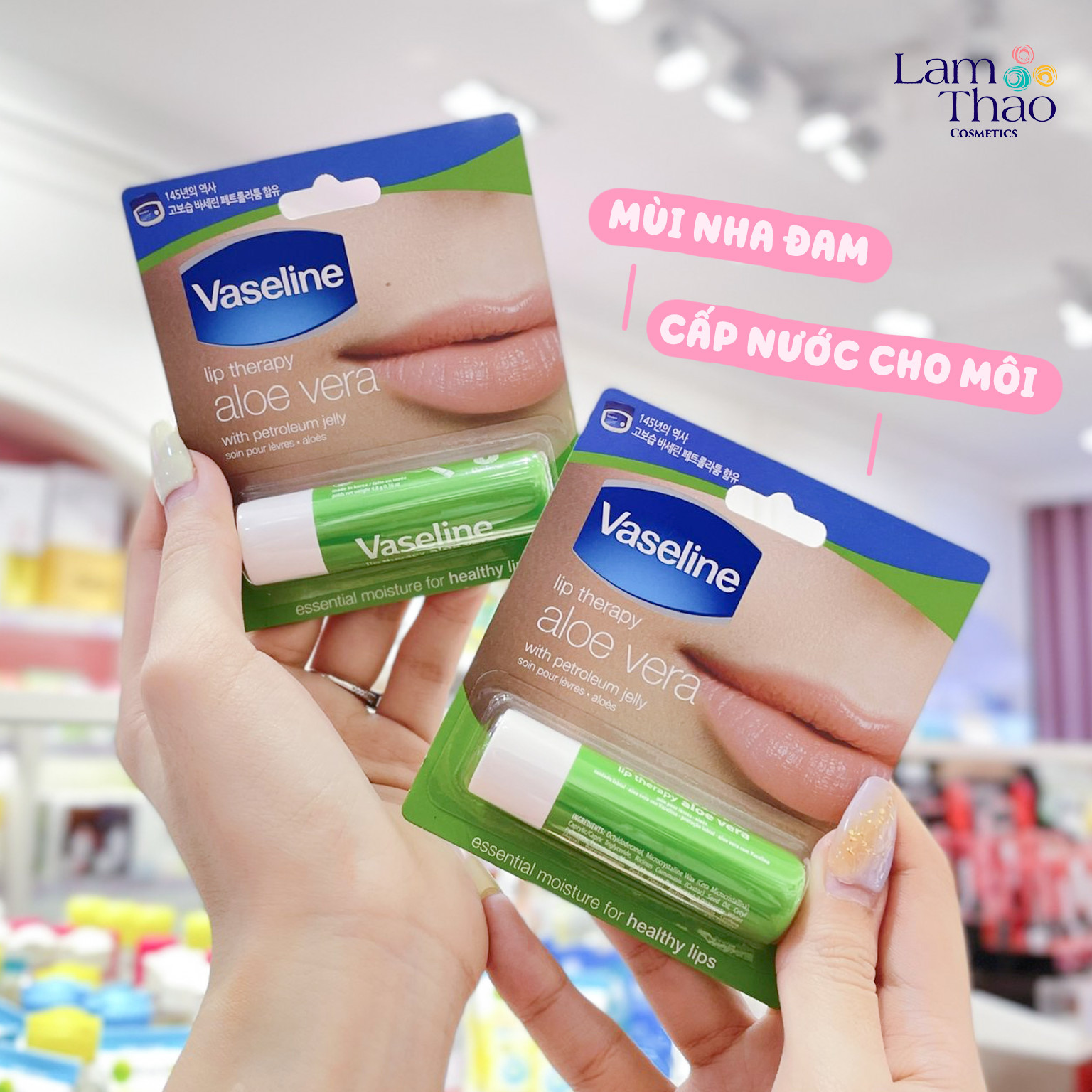 Son Dưỡng Mềm Môi Vaseline Lip Therapy 4.8g