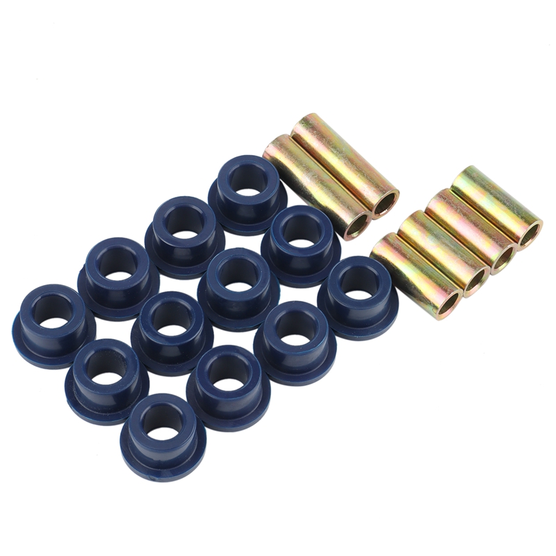Front Lower Spring+Front Upper A Arm Suspension for Club Car Bushing Kits,Replace Bushings 1016346,1016349,1016350