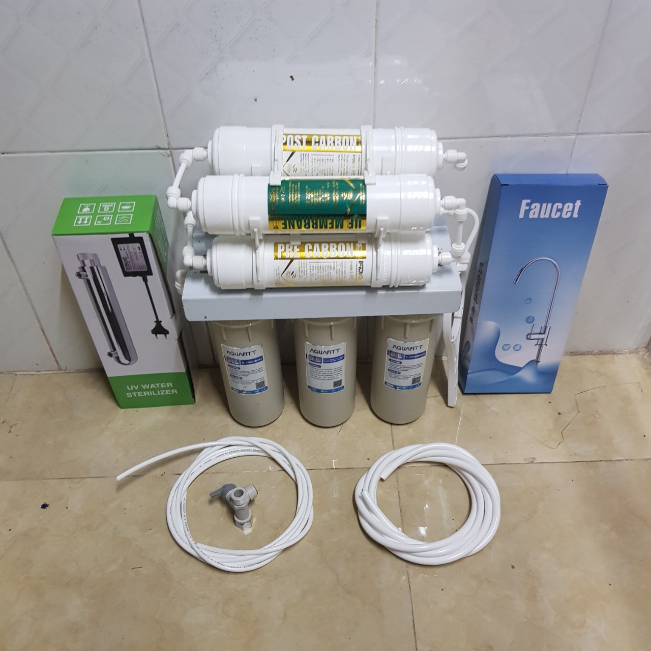 Lõi lọc số 4 POST CARBON Hàn Quốc - Filtech Korea