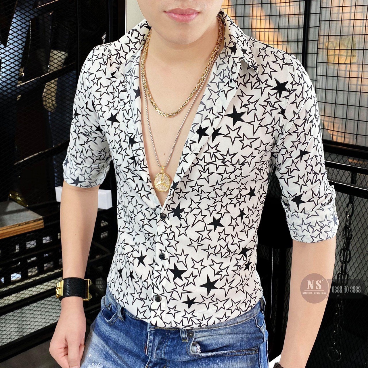 [HCM]ÁO SƠ MI NAM HẠO TIẾT NGÔI SAO THỜI TRANG ĐẸP SANG TRỌNG SA