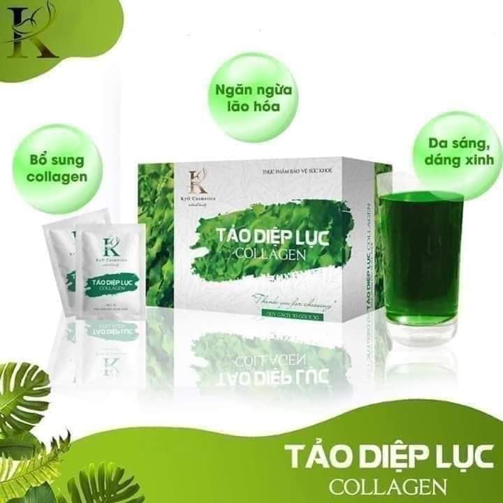 [HCM]Diệp Lục Colagen Đẹp Da Mờ Nám