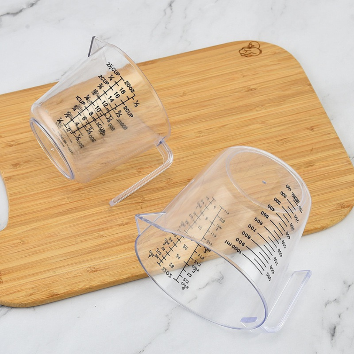Ca, ly đong chia vạch định lượng 250ml và 500ml