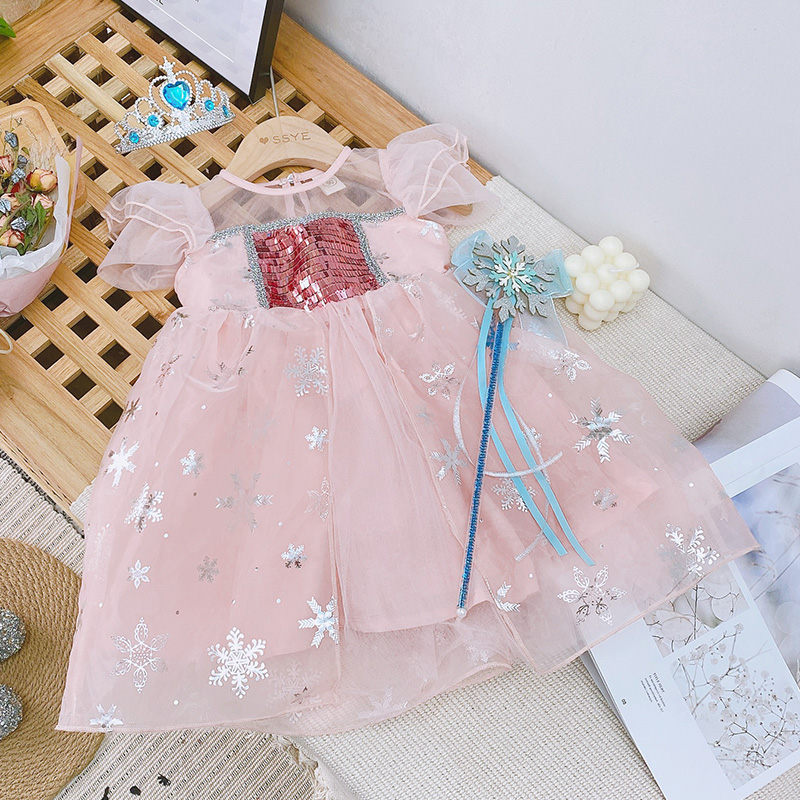 Princess Elsa Dress for Children, Lovely and Fluttering, Lovely Elsa Costume