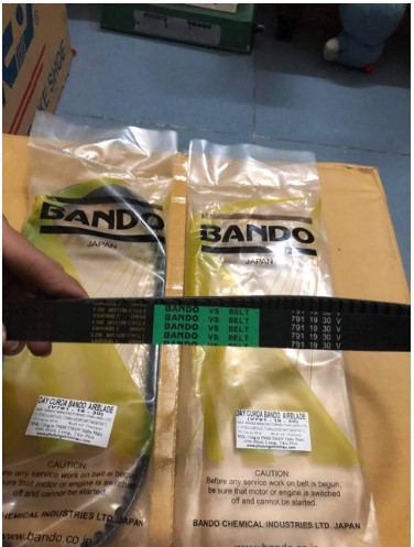 Dây curoa Ab 110 + Clirk 110 hiệu Bando