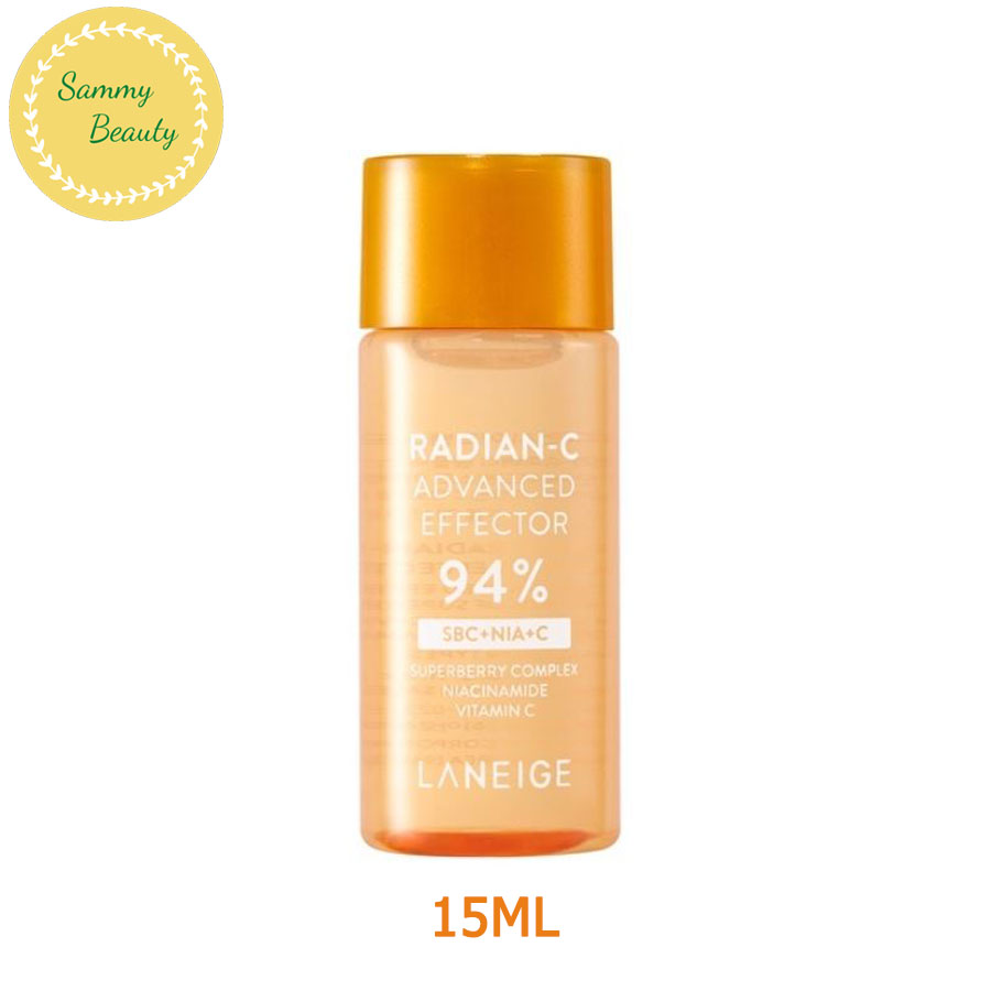 (CHÍNH HÃNG) Tinh Chất Dưỡng Sáng Da Laneige Radian-C Advanced Effector 15ml