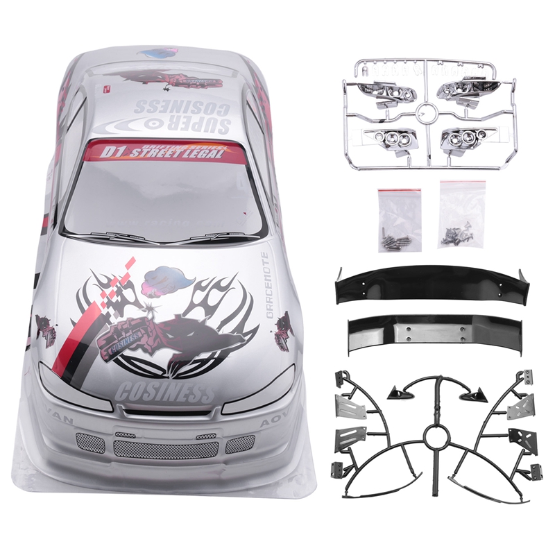 TOP★1/10 RC Car Body Shell Modification 190mm on Road Drift for Nissan S15 925