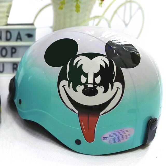 [HCM]Mũ bảo hiểm mickey kaws hot trend