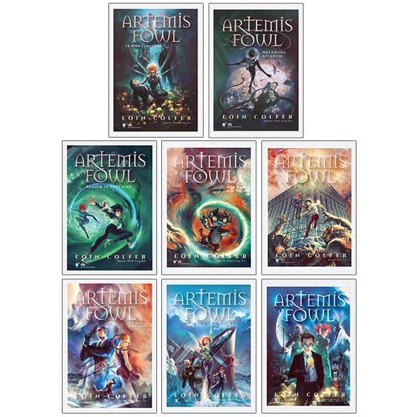 Fahasa - Bộ Sách Artemis Fowl (Bộ 8 Tập) - Tặng Kèm Bộ Postcard