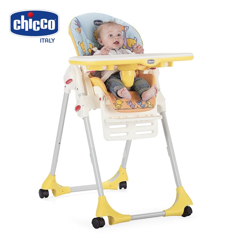 Ghế ăn Chicco Polly Vịt con 2W