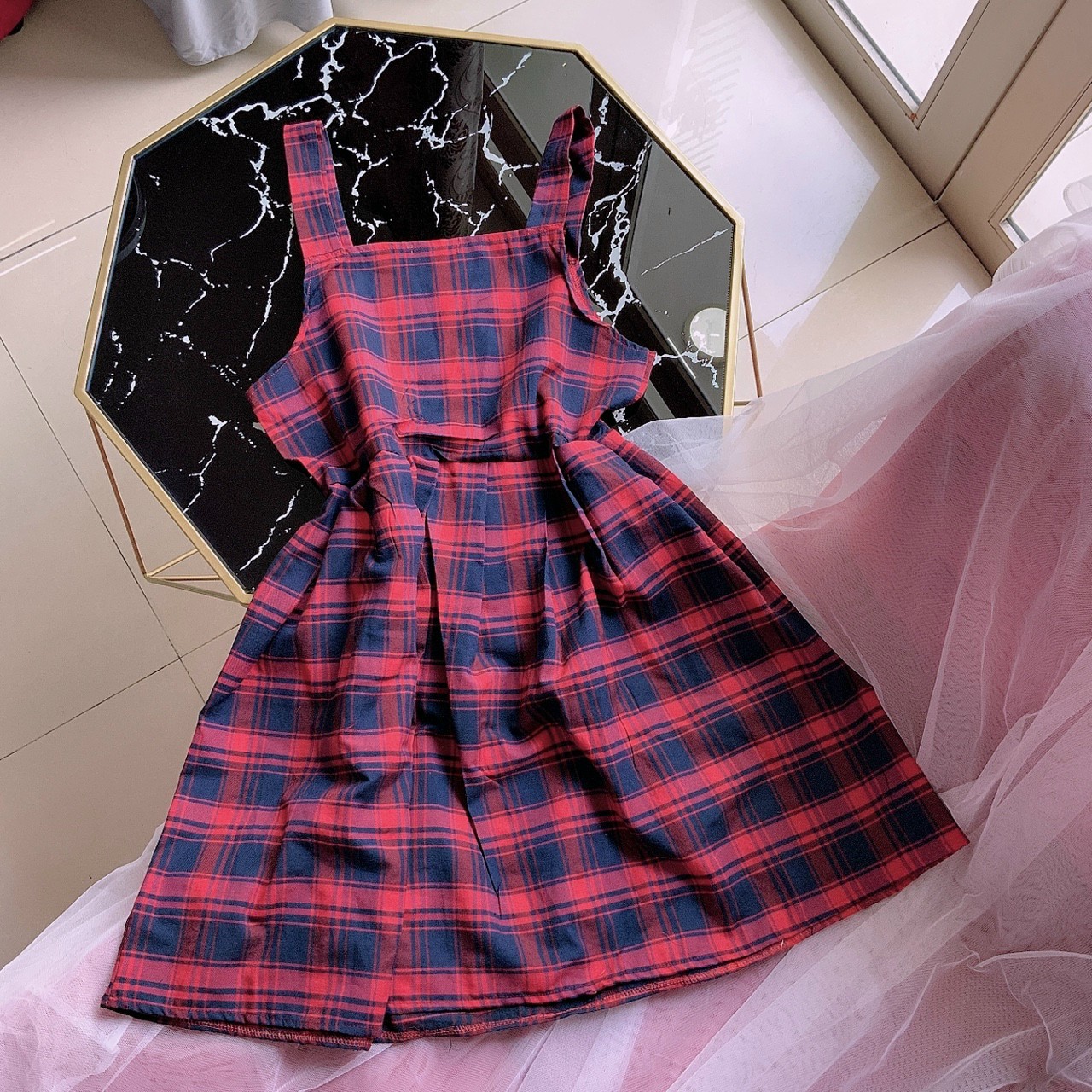 SET YẾM CARO VÀ ÁO THUN LỤA, PHỤNG HOÀNG