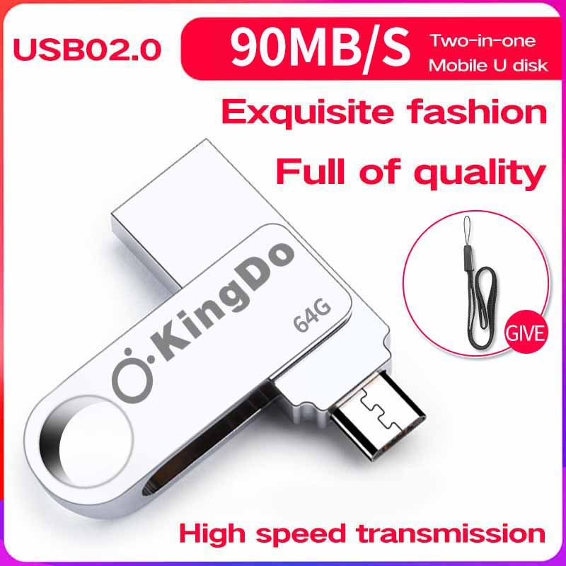 Bảng giá USB 64GB thương hiệu Kingdo OTG Micro USB 2 in1 Phong Vũ