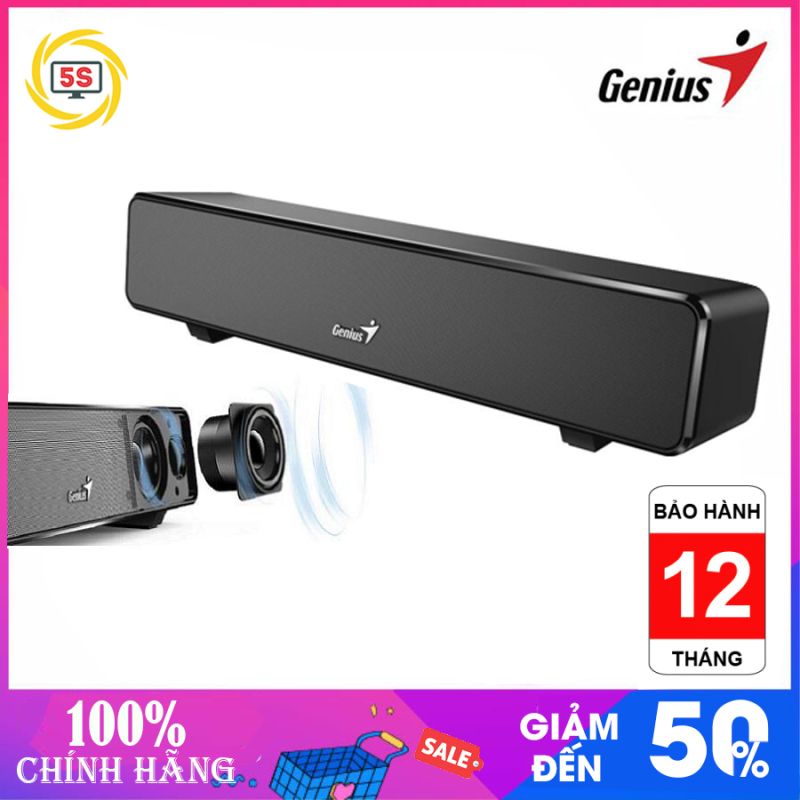Loa thanh GENIUS SoundBar 100, cổng USB [Chính hãng]