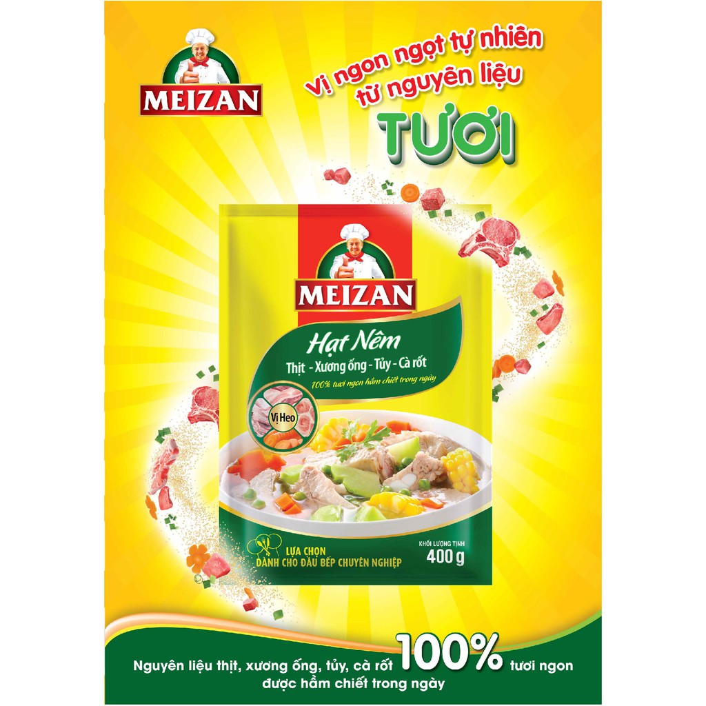 Hạt nêm Meizan gói 1Kg