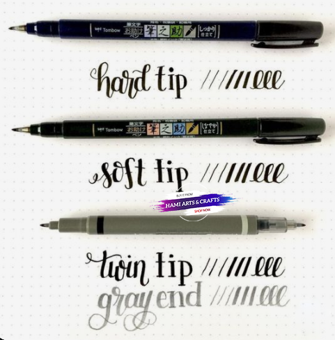Bút Brush TOMBOW Fudenosuke Thư Pháp Calligraphy