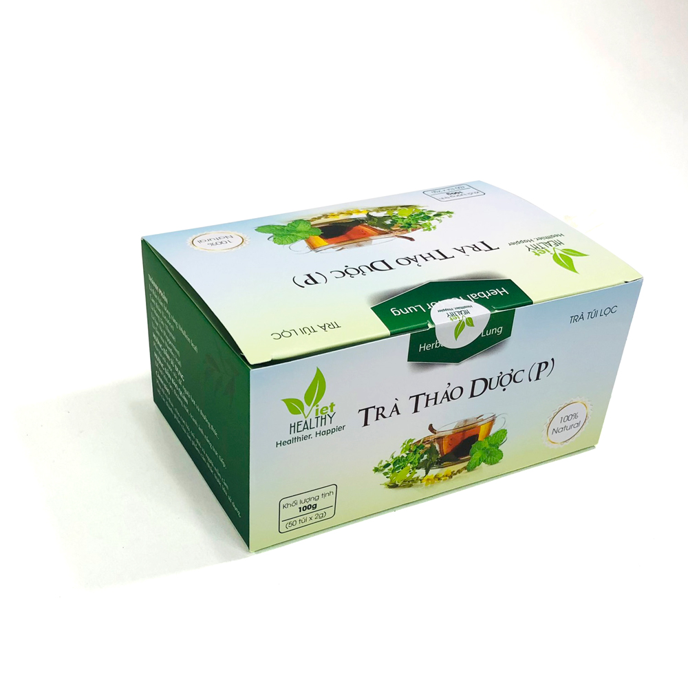 Trà Thảo Dược (Phổi) Viet Healthy - Hộp Túi Lọc 100g
