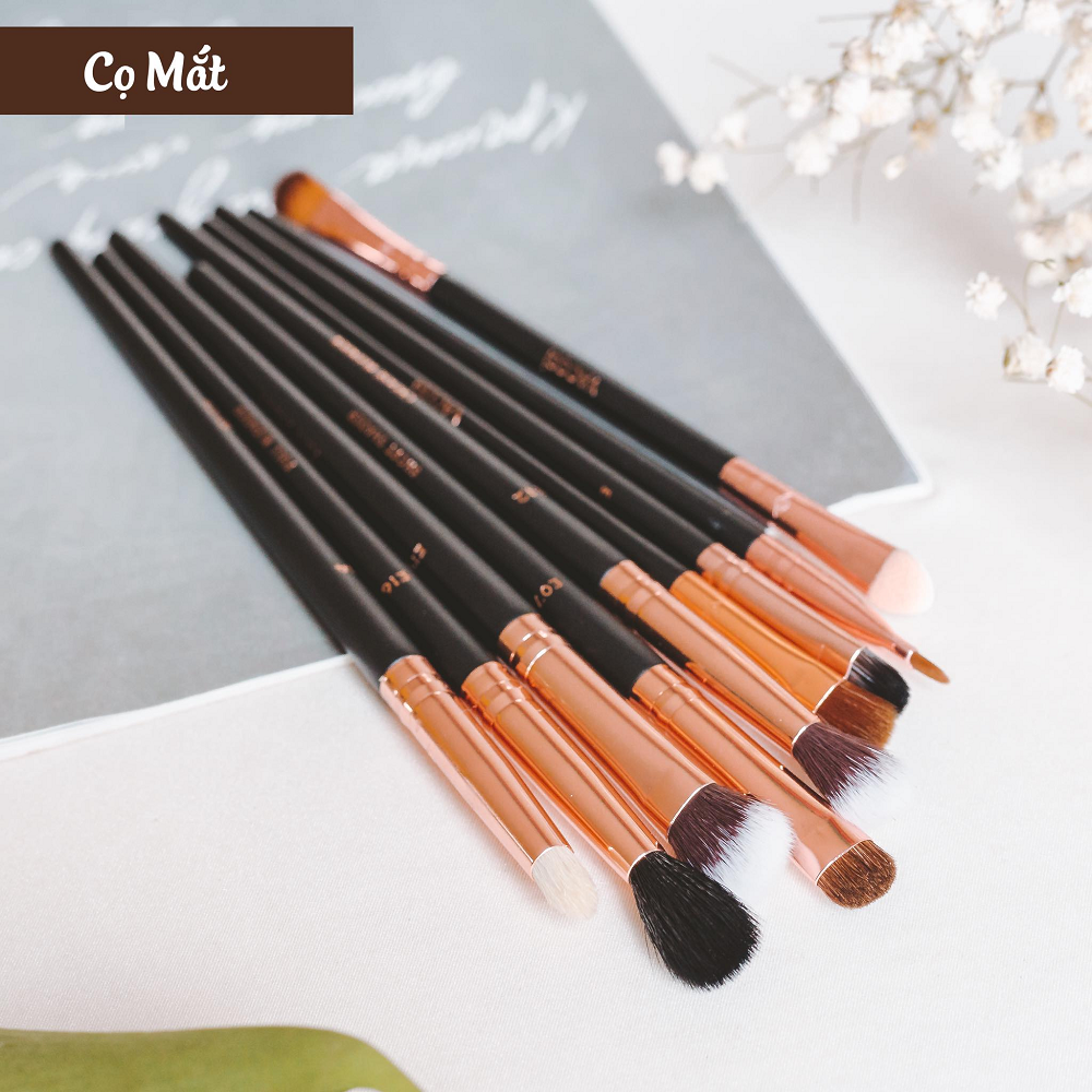 [HCM] Vacosi Cọ Đánh Phấn Mắt Hàn Quốc Vacosi Makeup Brush [Nhiều Loại]