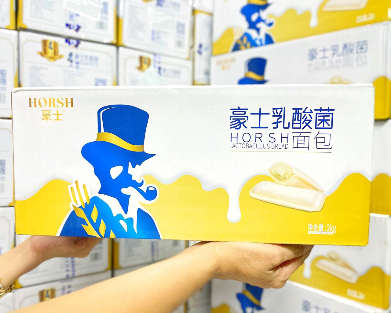 [Hoàn tiền 10%] Bánh sữa chua mềm ông già (  22 bánh ) MÃ MTXD01