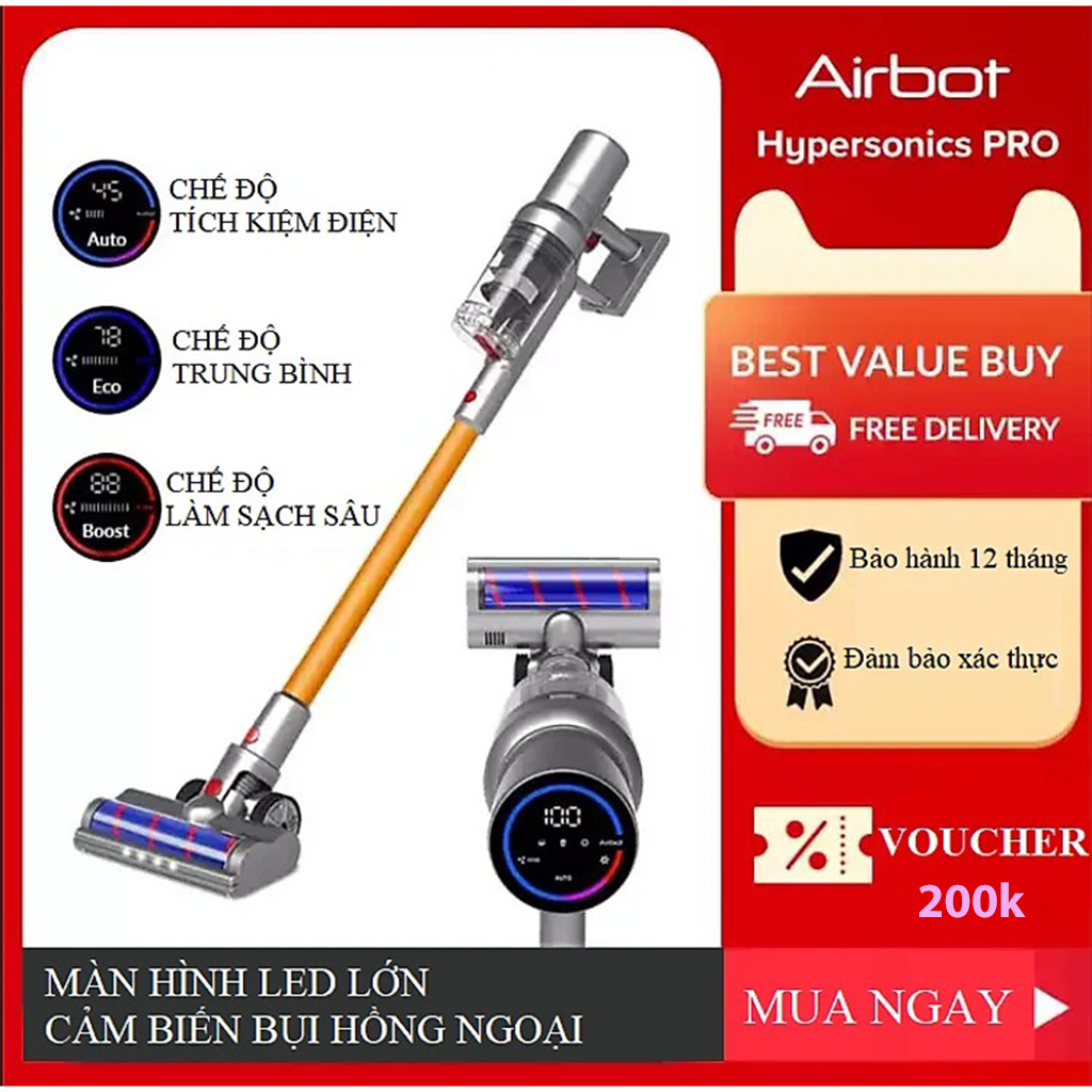 Máy Hút Bụi Airbot Hypersonics