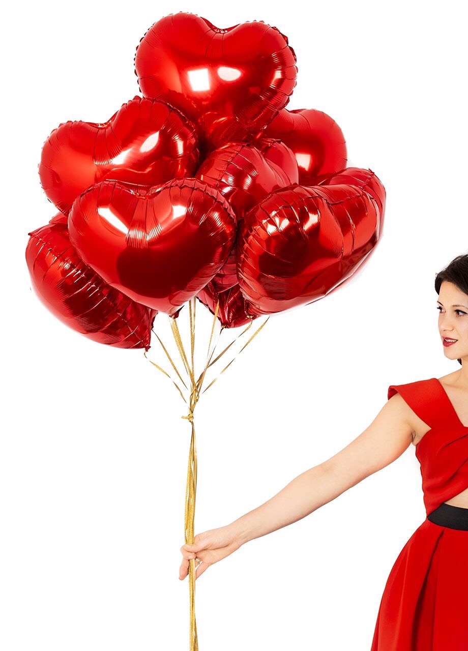 Bong bónng hình trái tim - Heart balloon hpni57