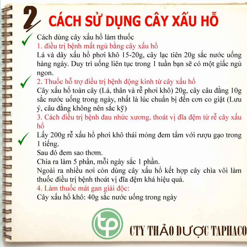 Cây xấu hổ ( mắc cỡ ) khô 200g - Dược Tấn Phát