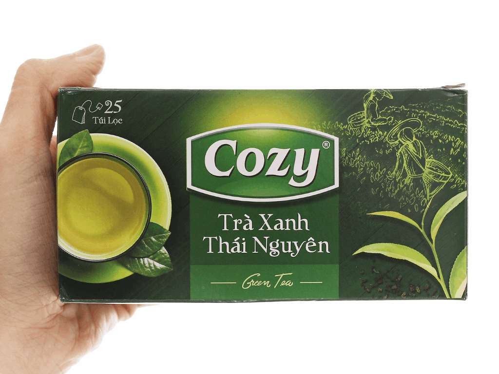 Trà túi lọc cozy Hộp 50g (25 gói x 2g)