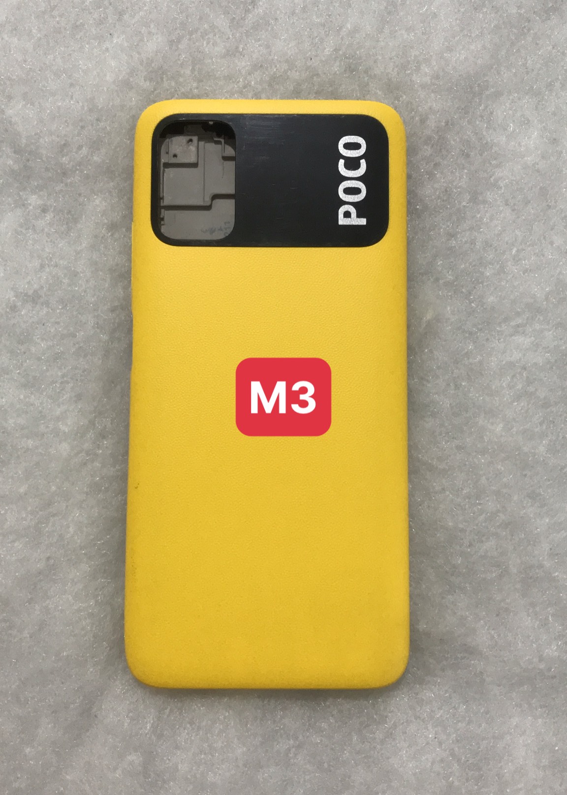 Bộ vỏ xiaomi Poco M3 (Bộ gồm lưng ,xương ,Nút bấm)