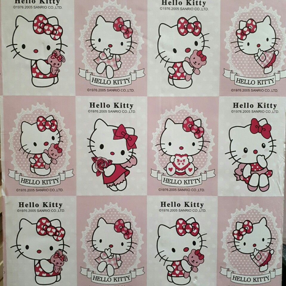 Giấy dán tường bộ sưu tập kitty (khổ rộng 0.45m)