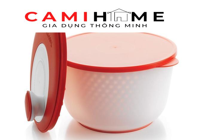 Dụng Cụ, Rổ Quay Rau Spinning Chef Tupperware Chuyên Dụng