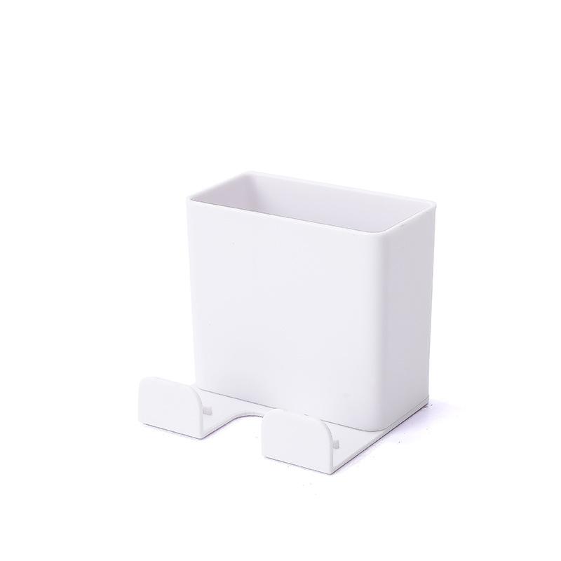 Hộp để remote máy lạnh và điện thoại dán tường (tặng miếng dán 2 mặt)