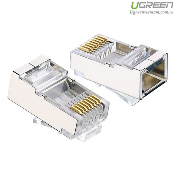 Hạt mạng RJ45 Cat6 50c/túi  Ugreen 50247 cao cấp