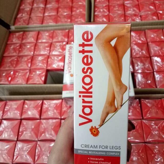 Kem giãn tĩnh mạch chân Varikosette Nga 75ml