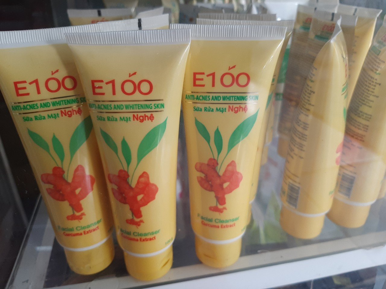 Sửa Rửa Mặt E100 Nghệ 100g