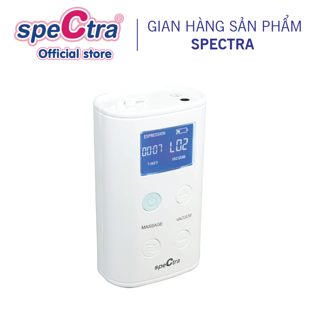 Máy Hút Sữa Spectra 9 Plus - Pin Tích Điện, Hàng Chính Hãng (Bảo Hành 12 Tháng)