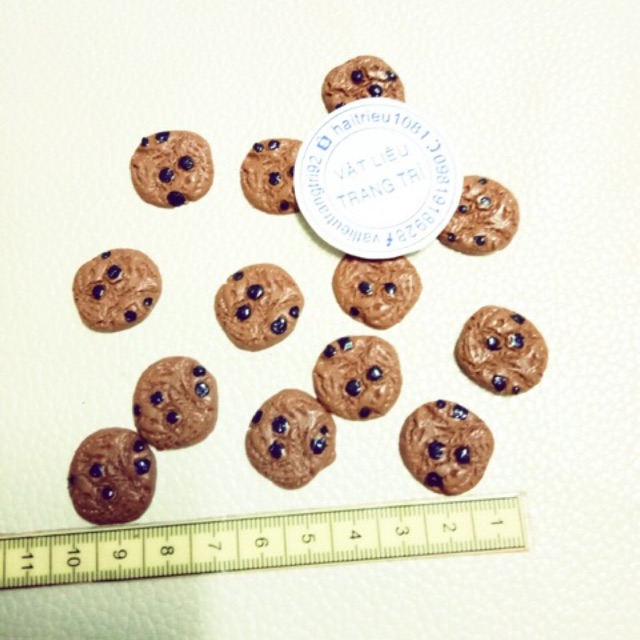 [HCM]Bánh Cookie Bánh Quy Charm Slime [1 cái ]