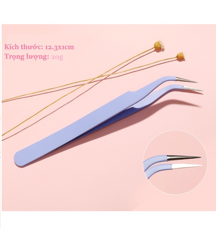 Nhíp gắp đá nail
