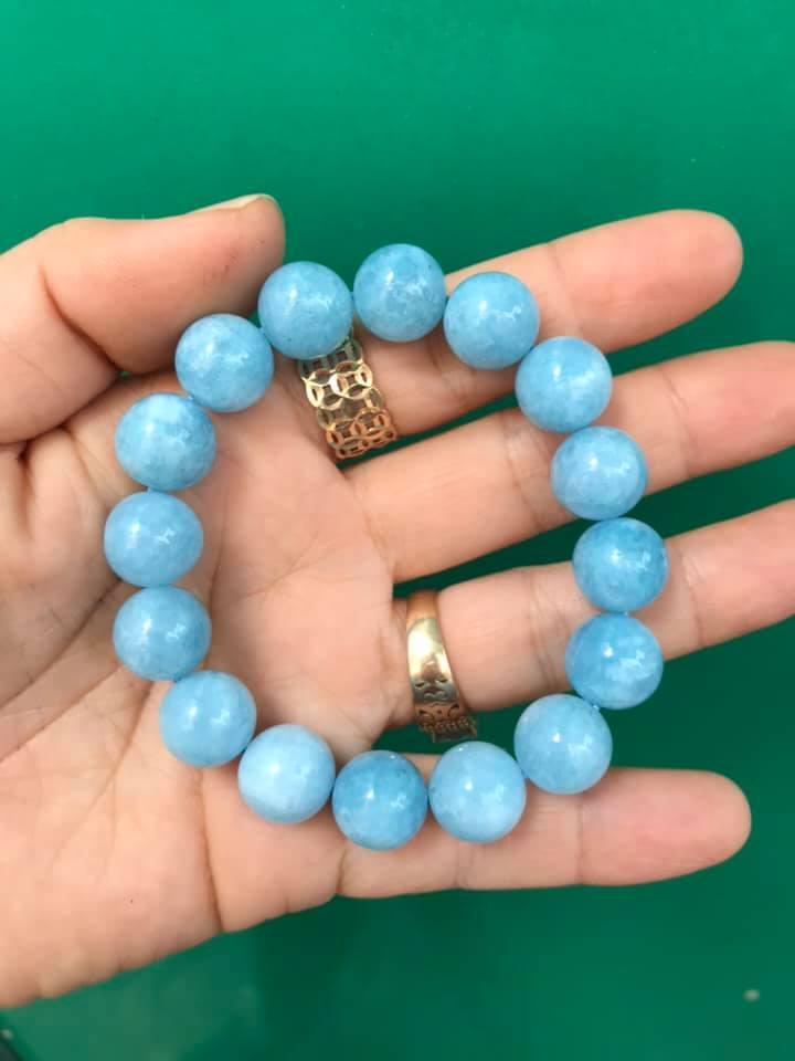 [HCM]VÒNG TAY AQUAMARINE 12LY
