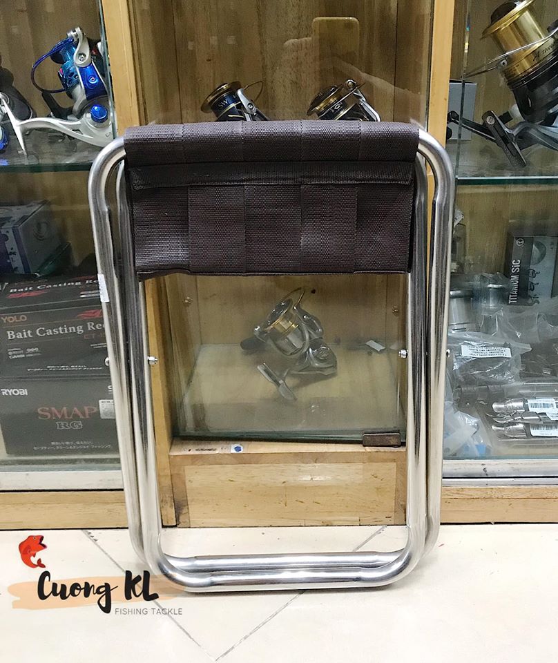 Ghế câu cá Inox không tựa