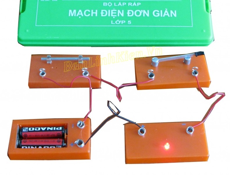 Bộ Lắp Ráp Mạch Điện Đơn Giản Lớp 5
