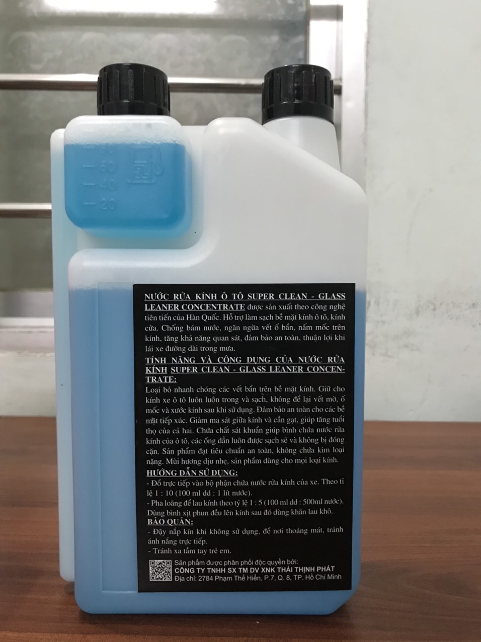[HCM]NƯỚC RỬA KÍNH DIỆT KHUẨN SUPER CLEAN GLASS
