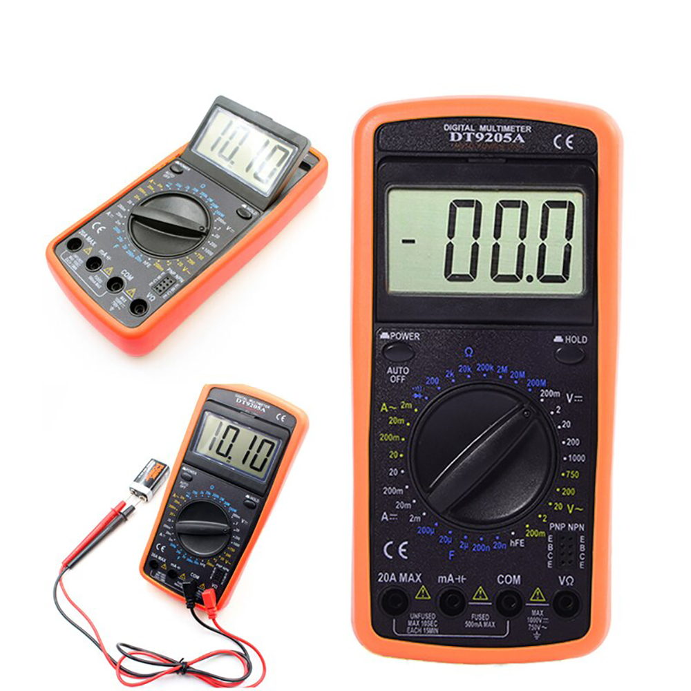 Đồng hồ vạn năng đo điện điện tử 9205A